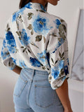 Printed Button Up Half Sleeve Shirt