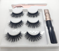 Magnetic Eyelashes & Eyeliner Style #7