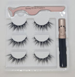 Magnetic Eyelashes & Eyeliner Style #9