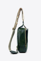 Sling bag | Adjustable Strap PU Leather Sling Bag