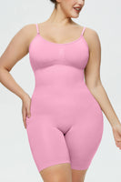 Full Size Spaghetti Strap Shaping Romper