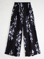 Floral Elastic Waist Culottes