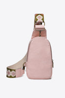 Sling bag | Adjustable Strap PU Leather Sling Bag