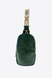 Sling bag | Adjustable Strap PU Leather Sling Bag