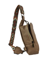 Sling bag | Adjustable Strap PU Leather Sling Bag
