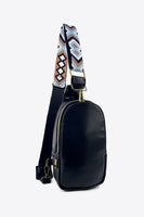 Sling bag | Adjustable Strap PU Leather Sling Bag